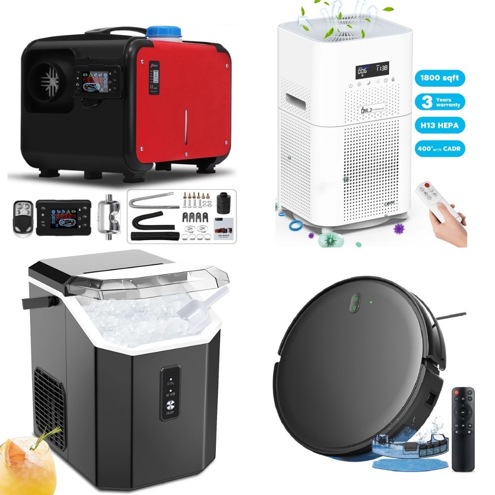 Pallet - 33 Pcs - Vacuums, Food Processors, Blenders, Mixers & Ice Cream  Makers, Humidifiers / De-Humidifiers, Unsorted - Customer Returns - ONSON,  Costway, AICOOK, Keurig