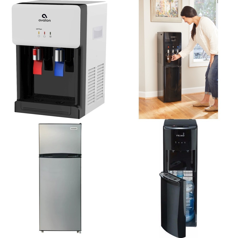 CLEARANCE! 3 Pallets - 54 Pcs - Food Processors, Blenders, Mixers & Ice  Cream Makers, Bar Refrigerators & Water Coolers, Patio & Outdoor Lighting /  Decor, Accessories - Customer Returns - Frigidaire, Primo Water, Keter,  Hoover