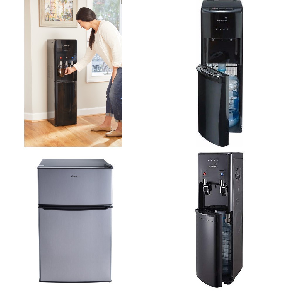 CLEARANCE! Pallet – 5 Pcs – Freezers, Bar Refrigerators & Water Coolers –  Customer Returns – Frigidaire, Arctic King, Primo